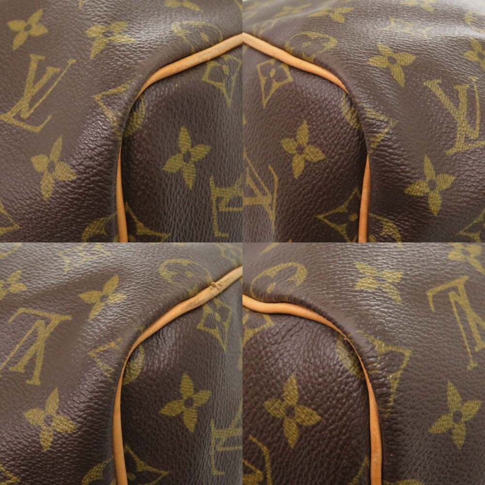 LOUIS VUITTON Authentic Brown Monogram Boston Bag - Picture 4 of 10